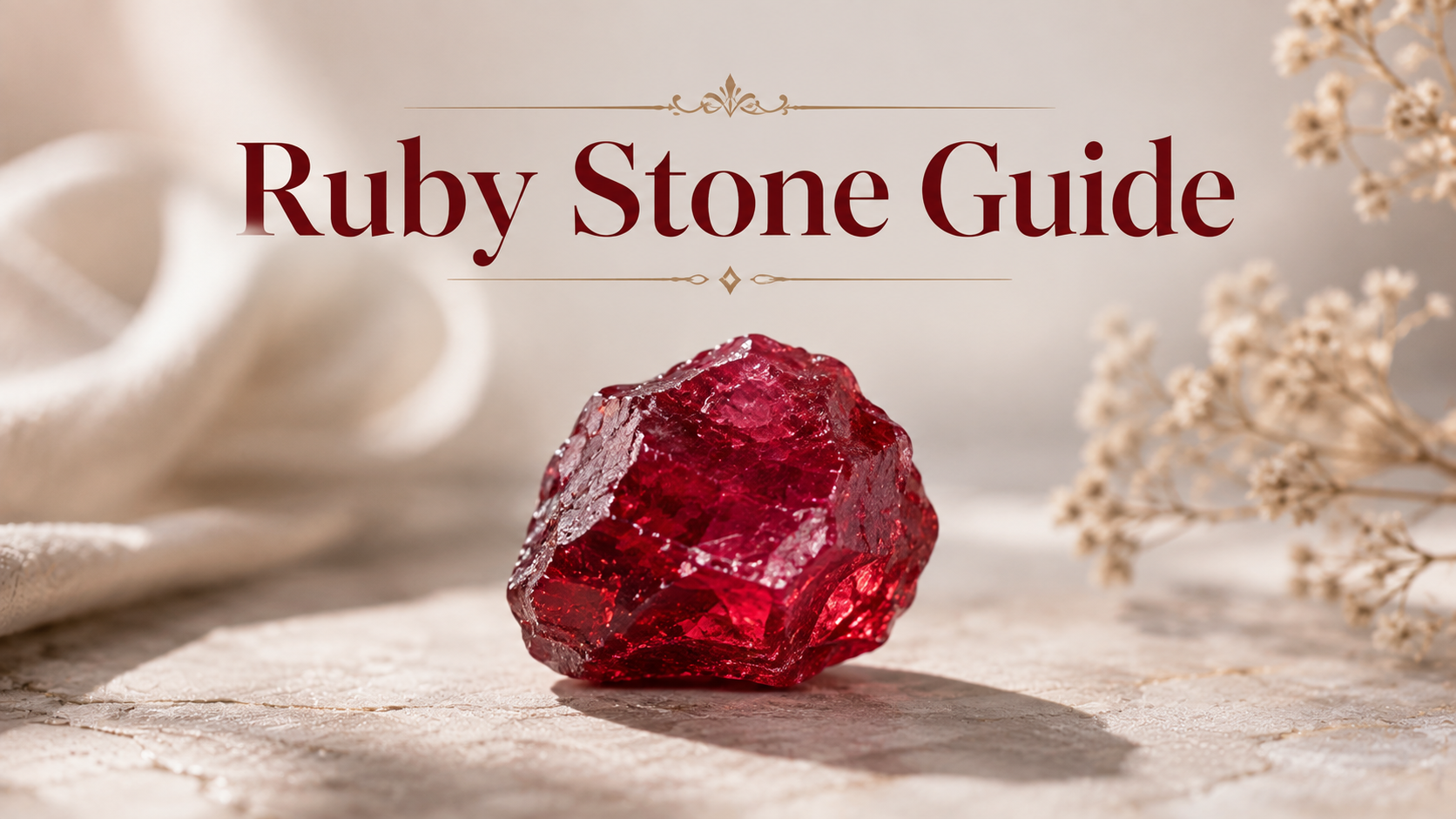 The Ultimate Guide to Ruby Stone