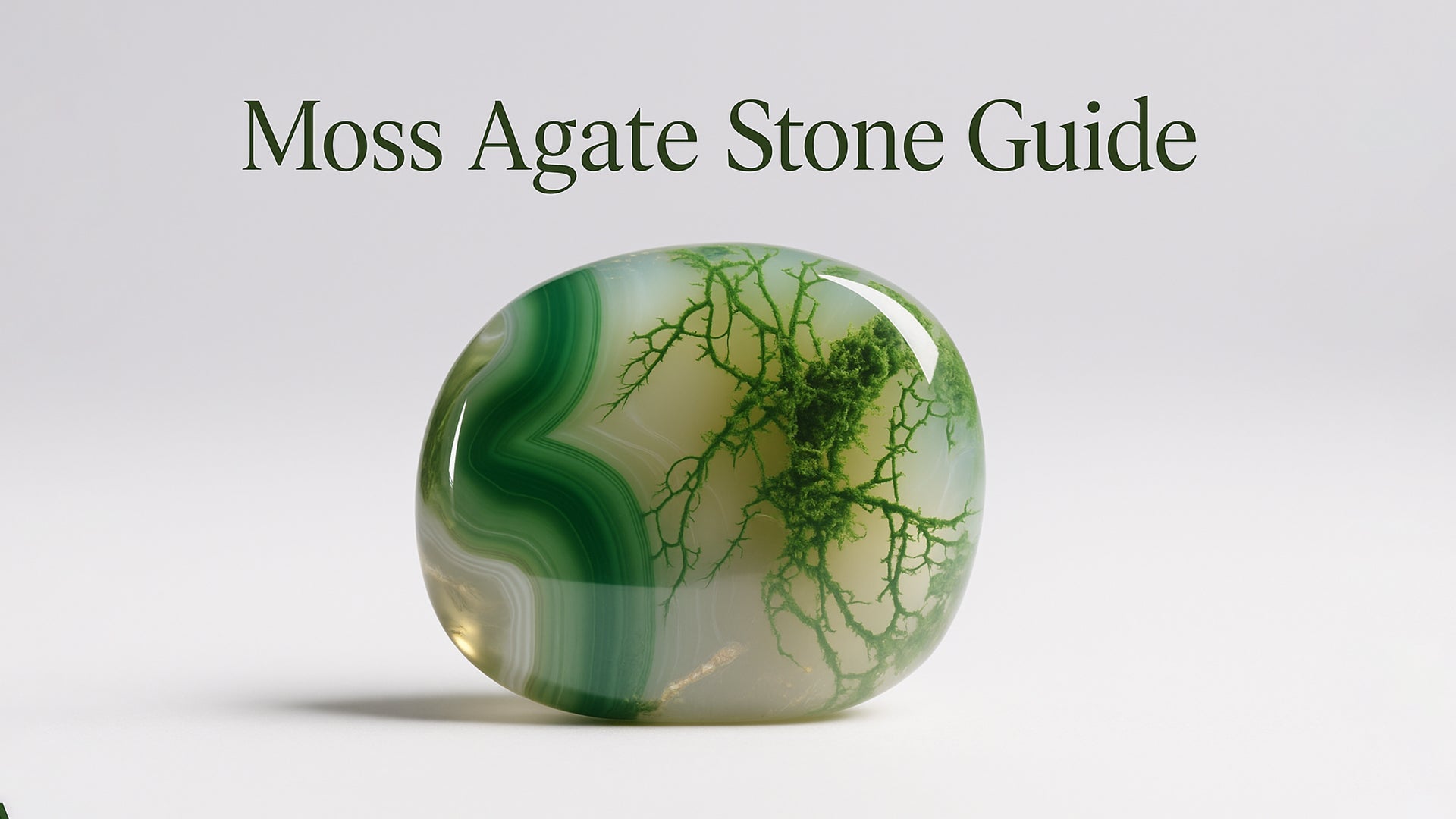 Moss agate stone guide