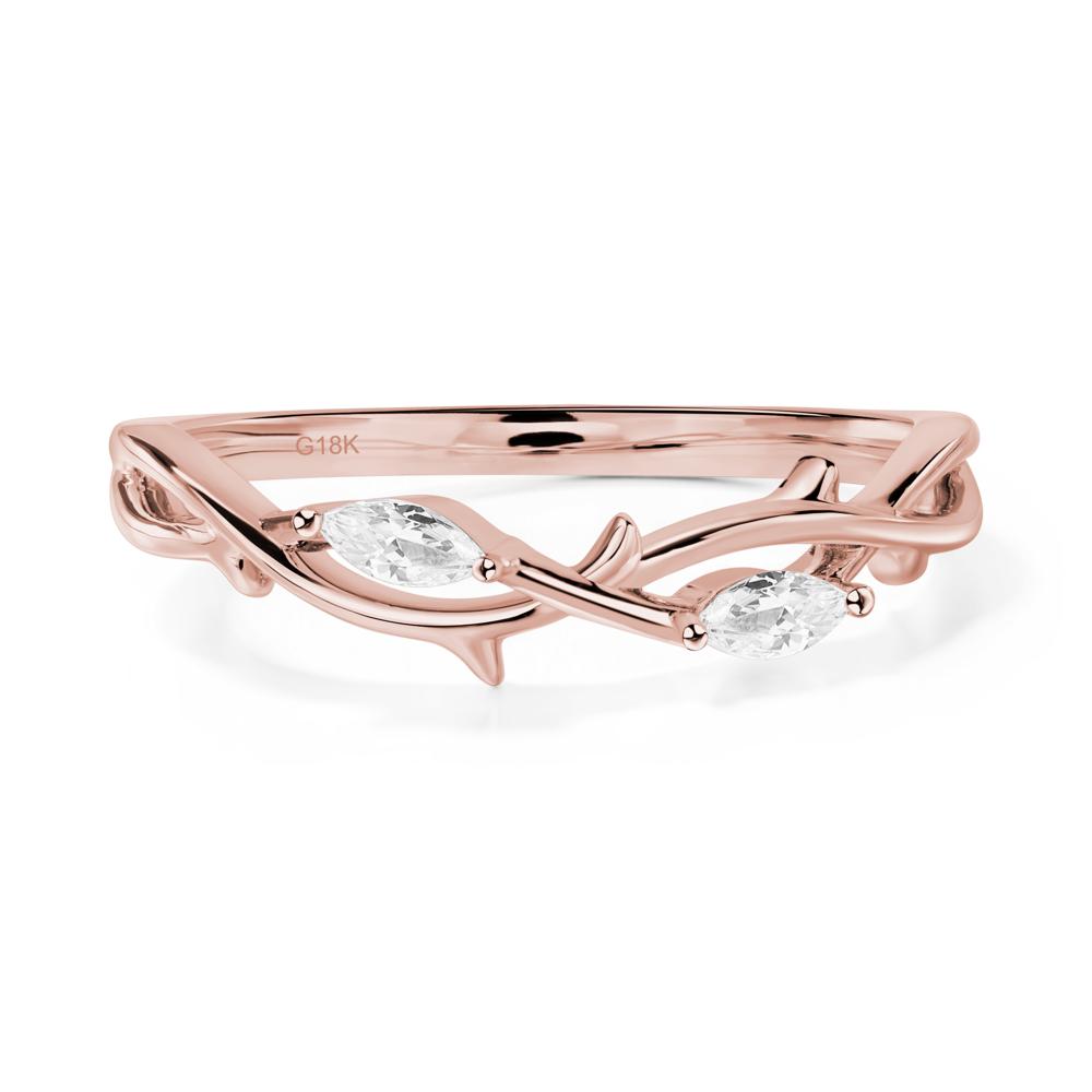 Diamond Twig Engagement Ring - LUO Jewelry #metal_xxxxx