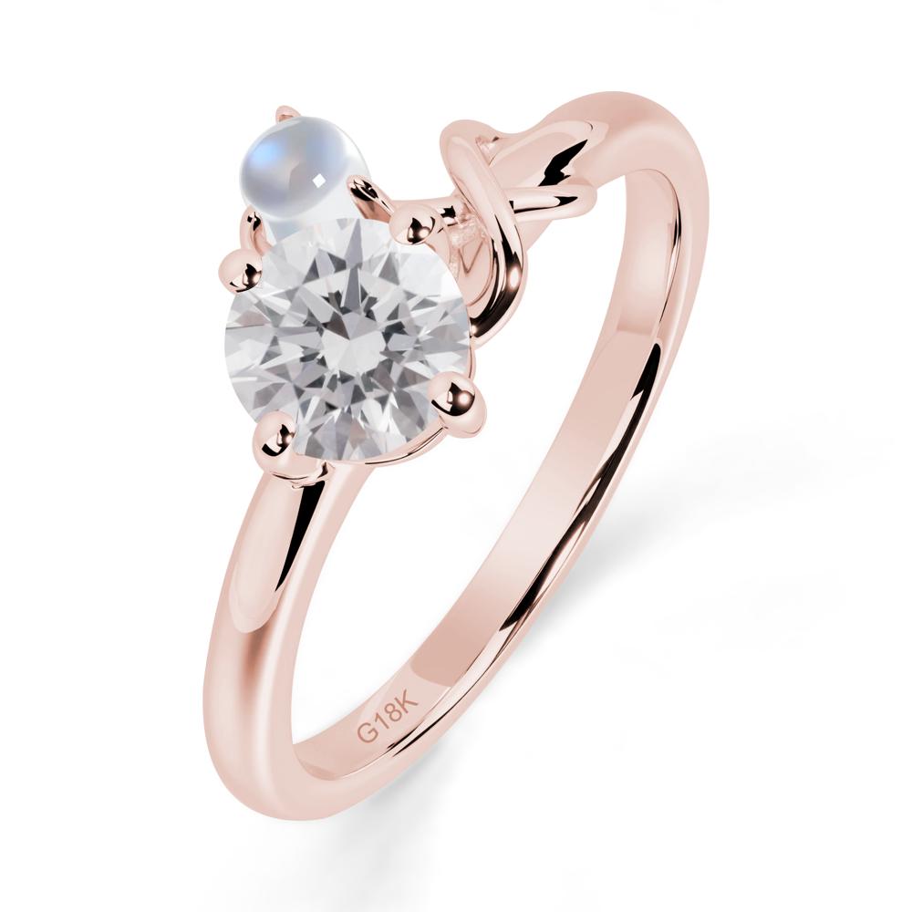 Diamond Infinity Symbol Ring - LUO Jewelry #metal_18k rose gold