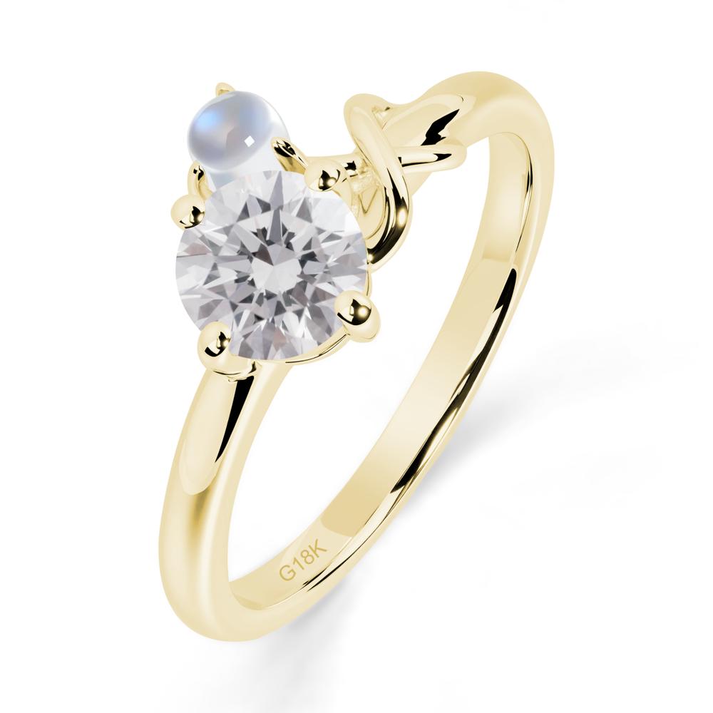 Diamond Infinity Symbol Ring - LUO Jewelry #metal_18k yellow gold