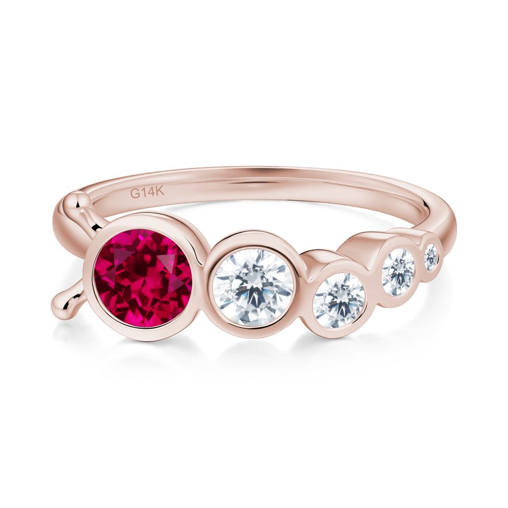 Animal Inspired Ruby Ring - LUO Jewelry #metal_14k rose gold