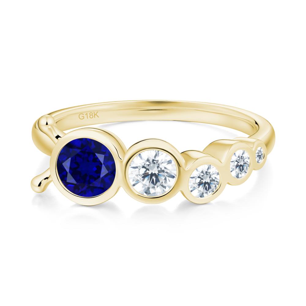 Animal Inspired Sapphire Ring - LUO Jewelry #metal_18k yellow gold