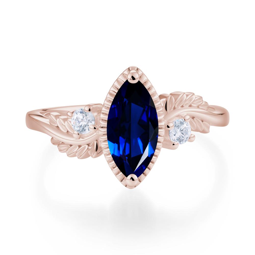 Twisted Leaf Lemon Quartz Wedding Ring - LUO Jewelry #gemstone_Sapphire