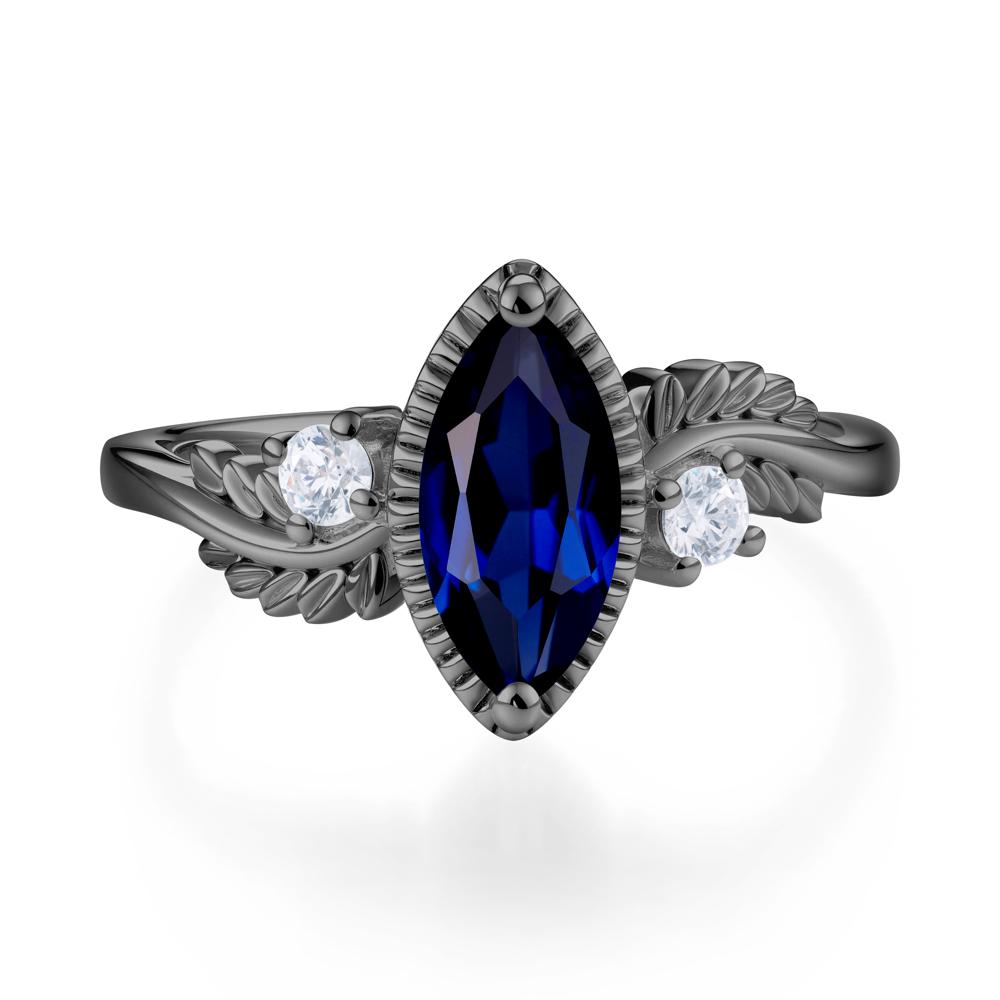 Twisted Leaf Lemon Quartz Wedding Ring - LUO Jewelry #gemstone_Sapphire