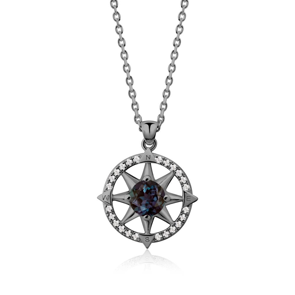 Compass Star Peridot Necklace - LUO Jewelry #gemstone_Alexandrite