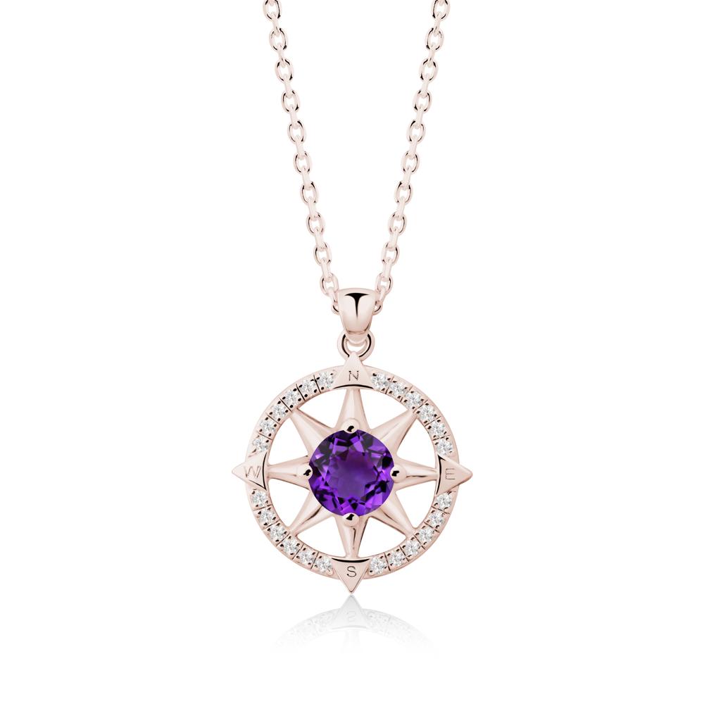 Compass Star Peridot Necklace - LUO Jewelry #gemstone_Amethyst