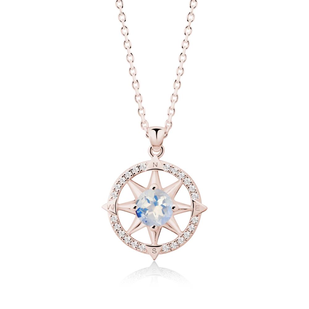 Compass Star Peridot Necklace - LUO Jewelry #gemstone_Moonstone