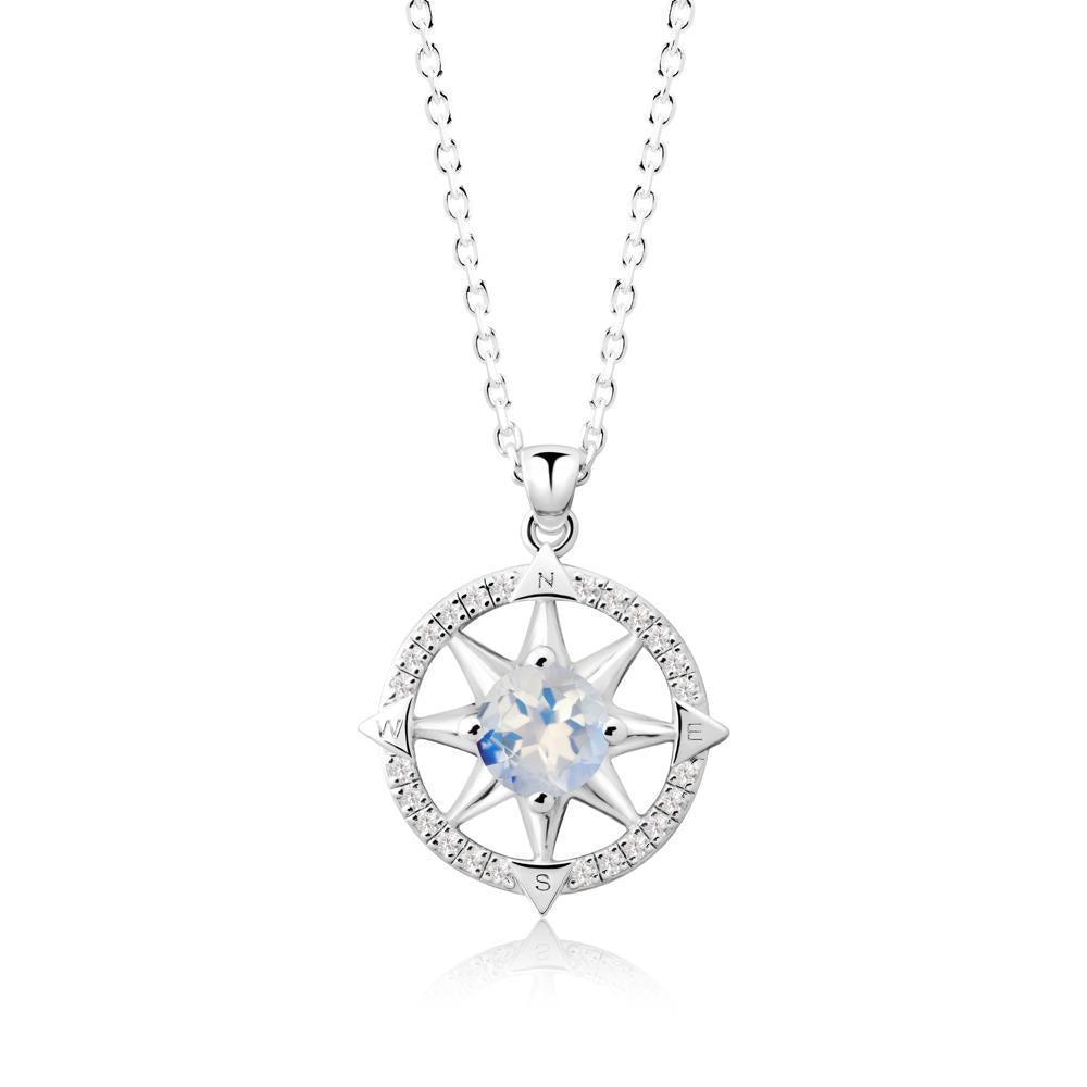 Compass Star Peridot Necklace - LUO Jewelry #gemstone_Moonstone