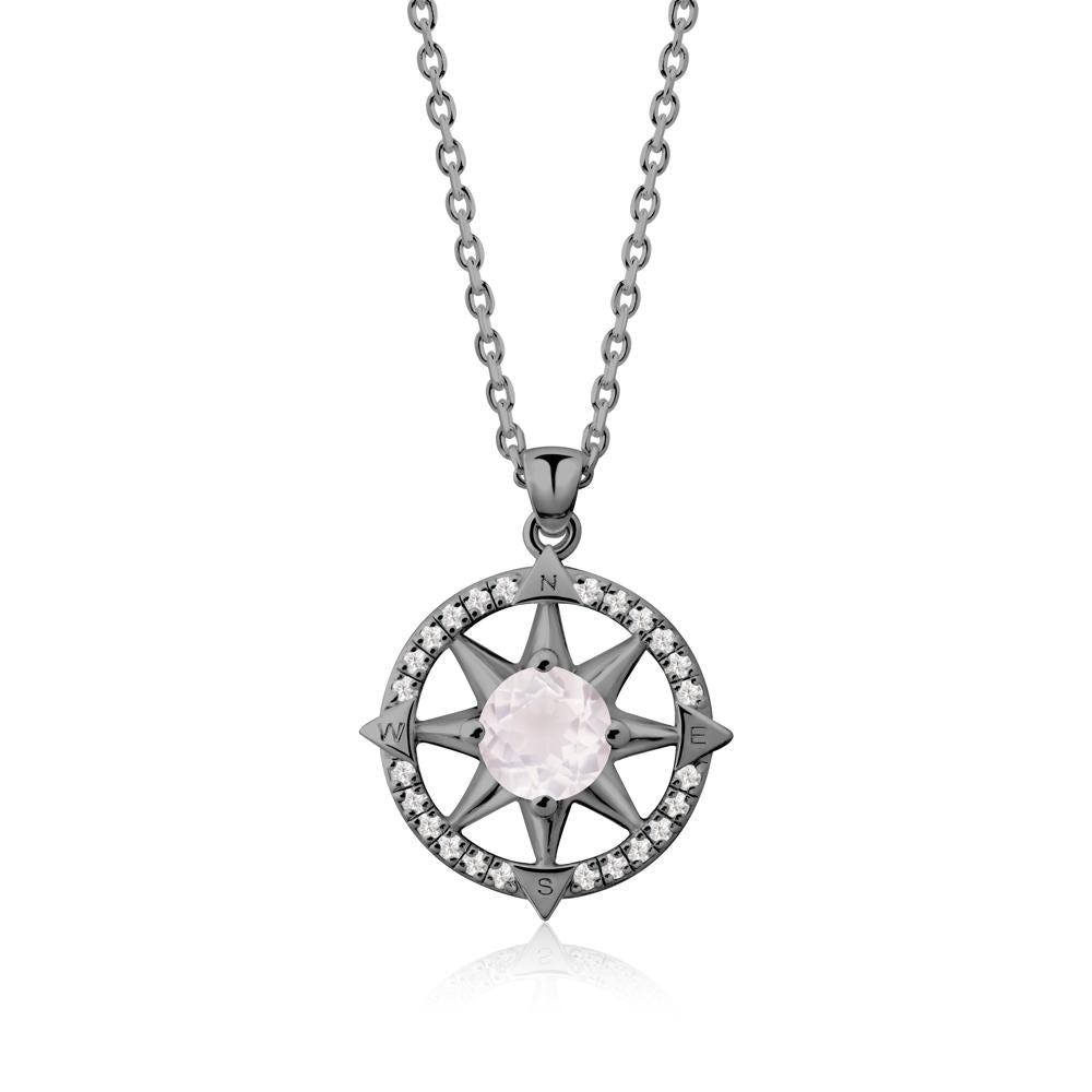 Compass Star Peridot Necklace - LUO Jewelry #gemstone_Rose Quartz