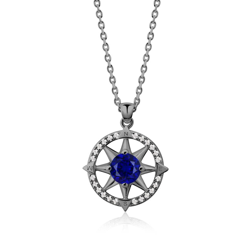 Compass Star Peridot Necklace - LUO Jewelry #gemstone_Sapphire
