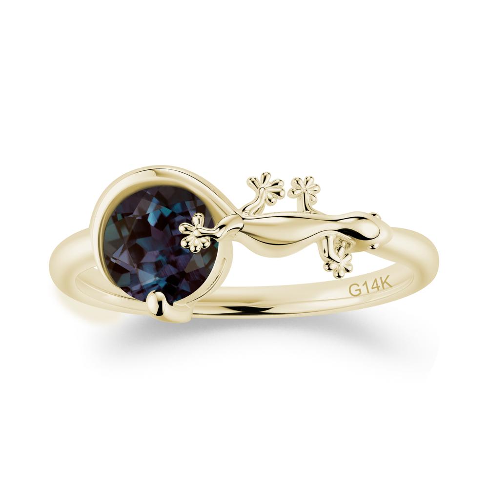 Lizard Inspired Emerald Healing Ring - LUO Jewelry #gemstone_Alexandrite