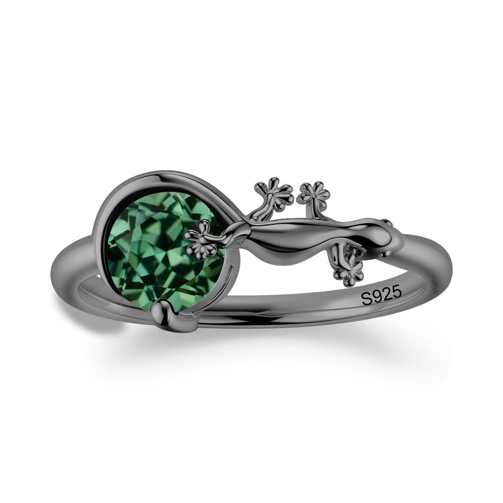 Lizard Inspired Emerald Healing Ring - LUO Jewelry #gemstone_Green Sapphire