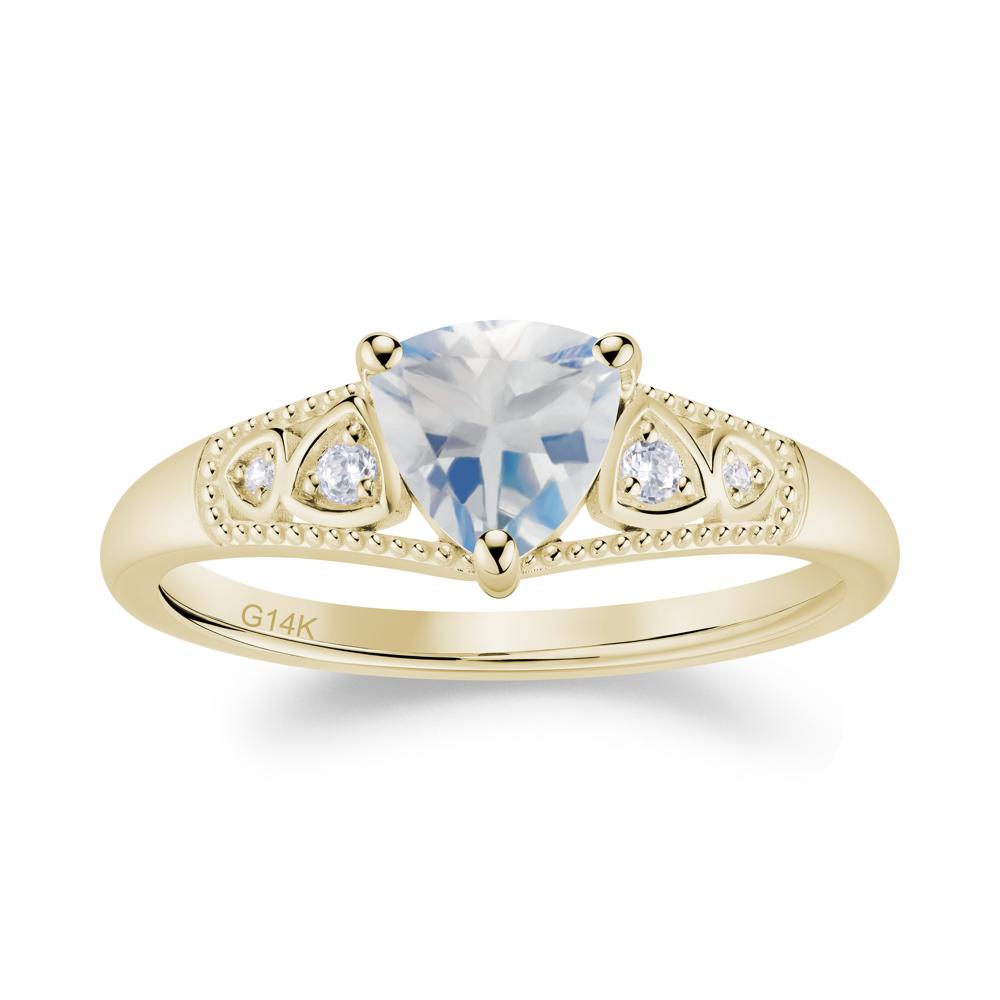 Vintage Filigree Alexandrite Engagement Ring - LUO Jewelry #gemstone_Moonstone