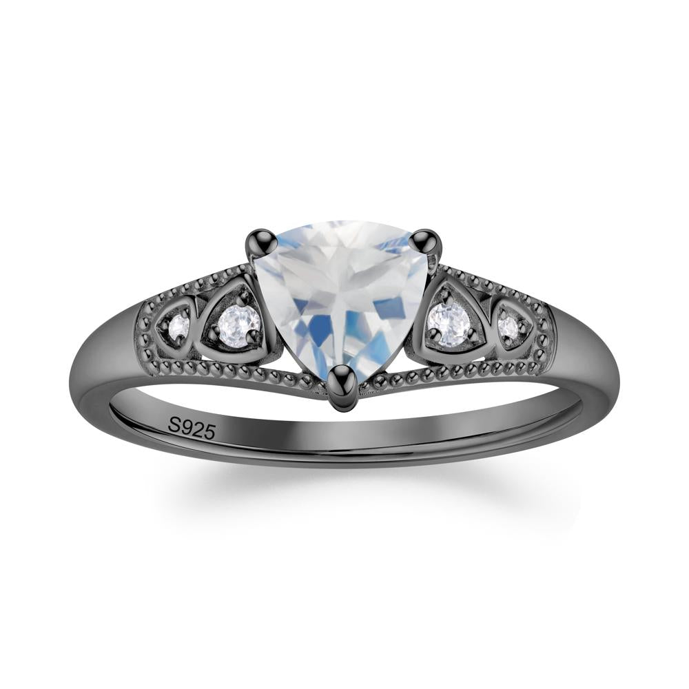 Vintage Filigree Alexandrite Engagement Ring - LUO Jewelry #gemstone_Moonstone
