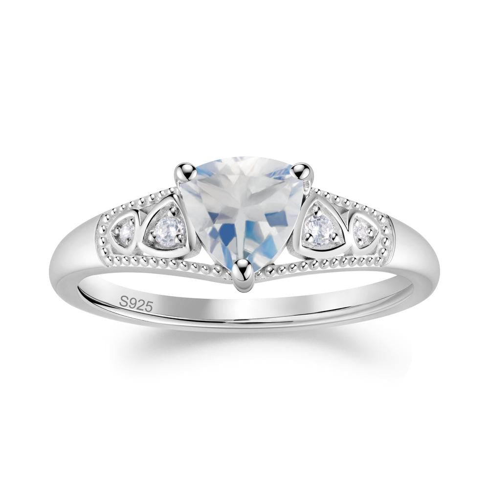 Vintage Filigree Alexandrite Engagement Ring - LUO Jewelry #gemstone_Moonstone