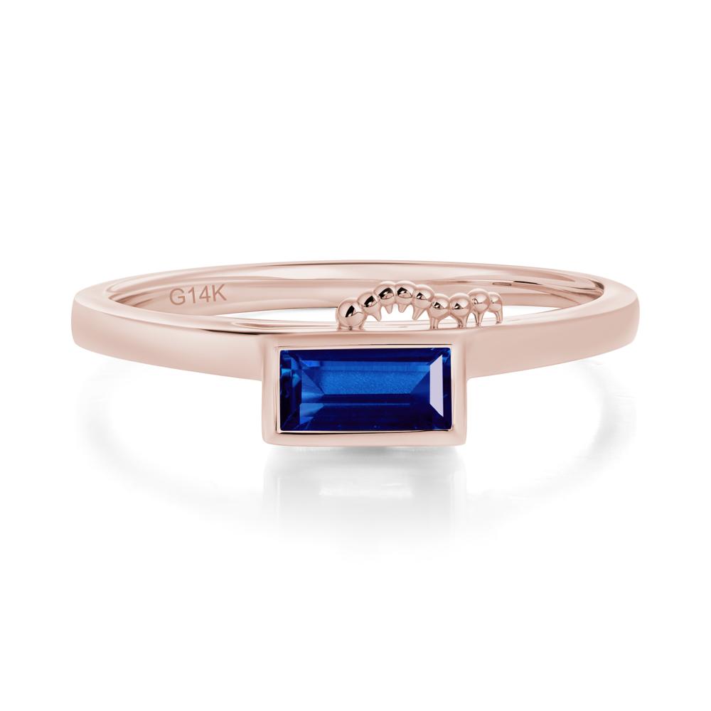 Unique Caterpillar Baguette Alexandrite Ring - LUO Jewelry #gemstone_Sapphire