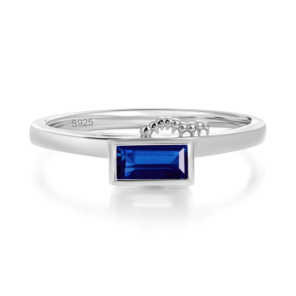 Unique Caterpillar Baguette Alexandrite Ring - LUO Jewelry #gemstone_Sapphire