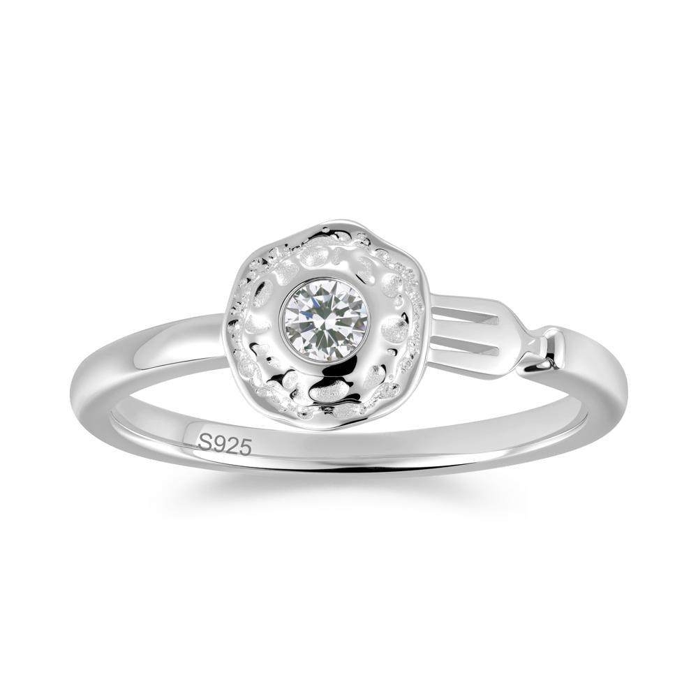 Unique Egg Shaped Emerald Ring - LUO Jewelry #gemstone_Cubic Zirconia