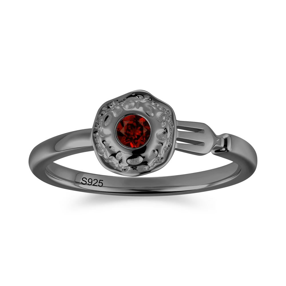 Unique Egg Shaped Emerald Ring - LUO Jewelry #gemstone_Garnet