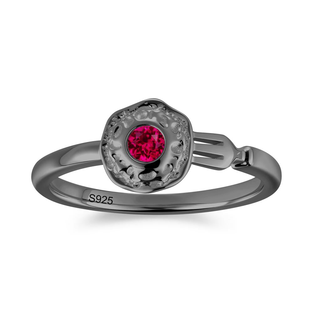 Unique Egg Shaped Emerald Ring - LUO Jewelry #gemstone_Ruby