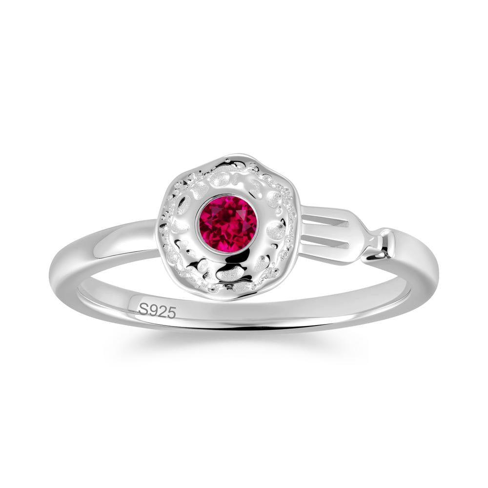 Unique Egg Shaped Emerald Ring - LUO Jewelry #gemstone_Ruby