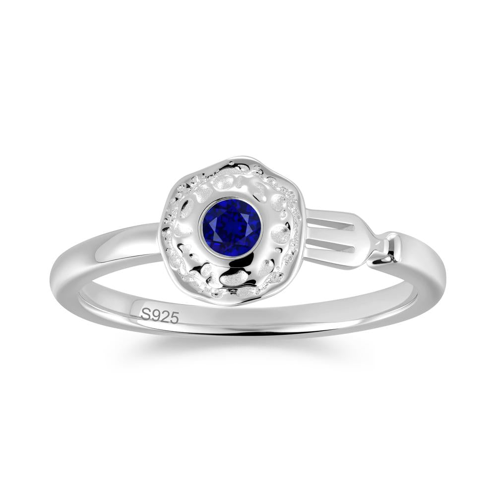 Unique Egg Shaped Emerald Ring - LUO Jewelry #gemstone_Sapphire