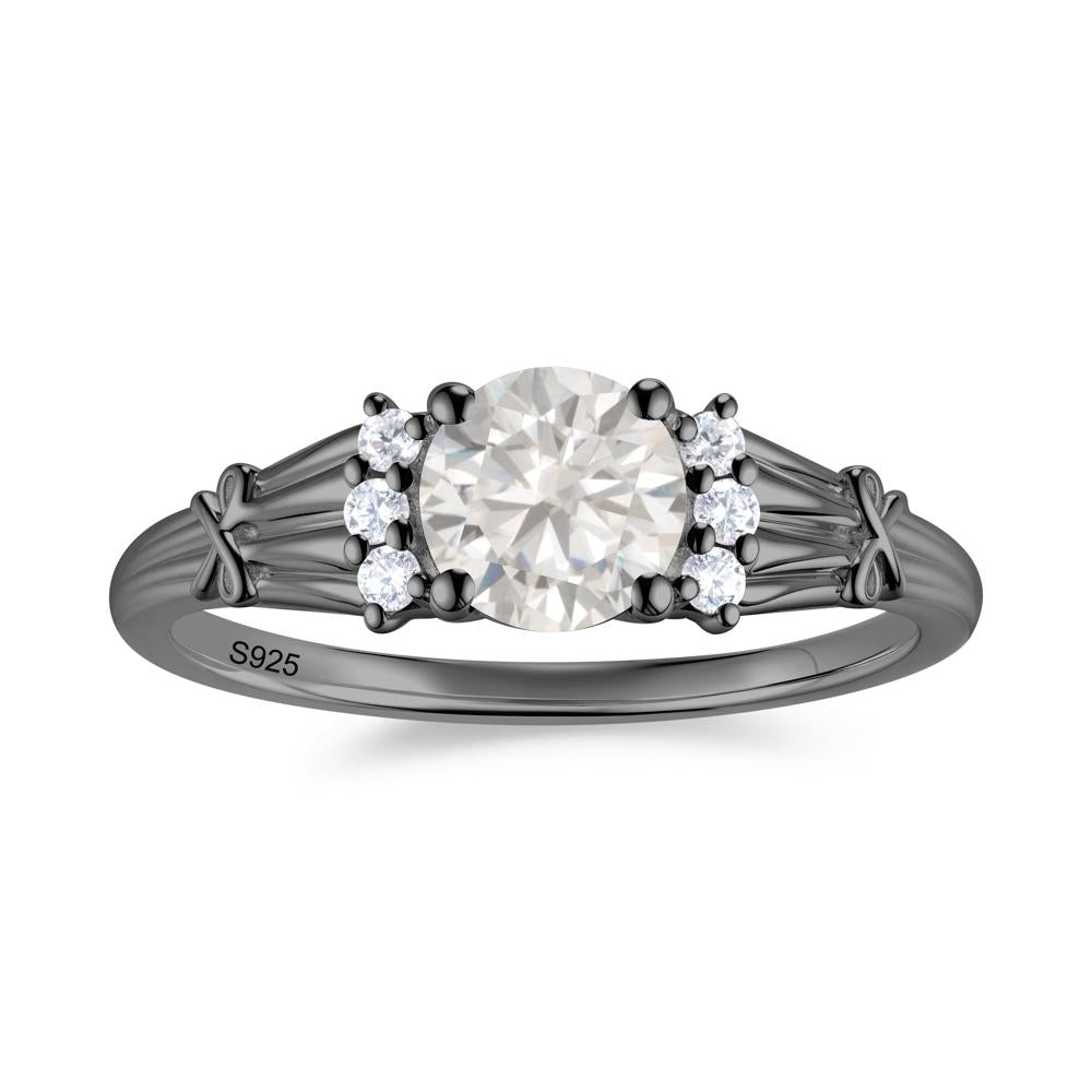 Boho Flower Inspired Cubic Zirconia Ring - LUO Jewelry #gemstone_Cubic Zirconia