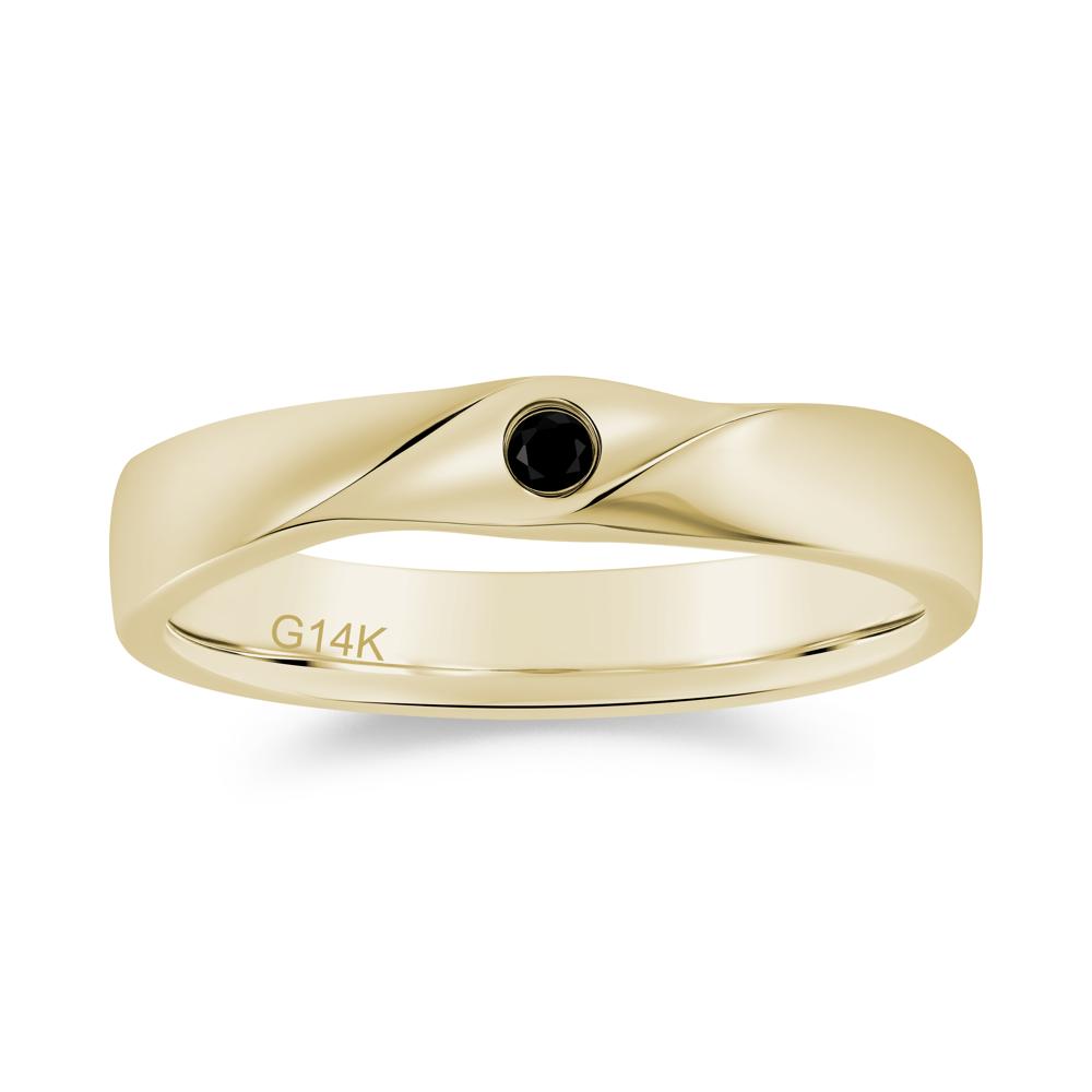 Petite Amethyst Twisted Ring - LUO Jewelry #gemstone_Black Spinel