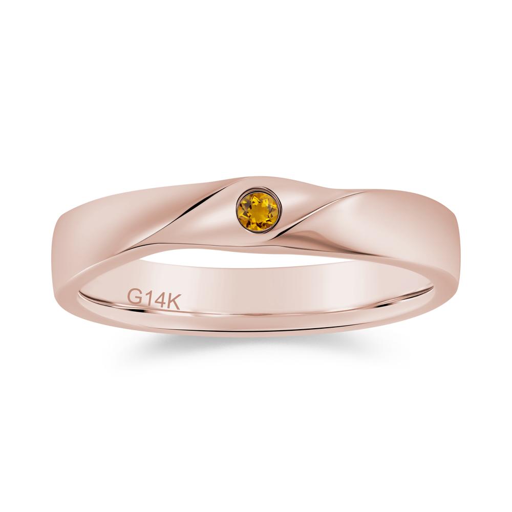 Petite Amethyst Twisted Ring - LUO Jewelry #gemstone_Citrine