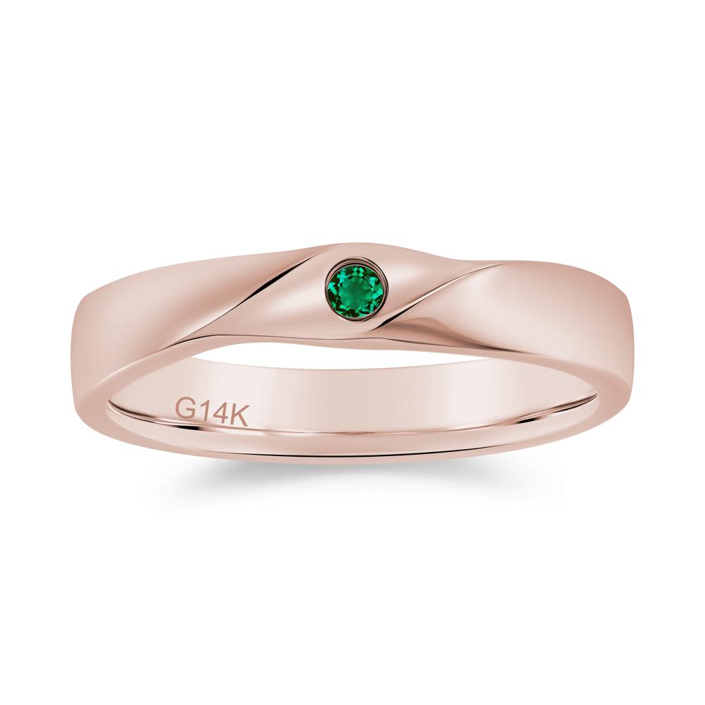 Petite Amethyst Twisted Ring - LUO Jewelry #gemstone_Emerald