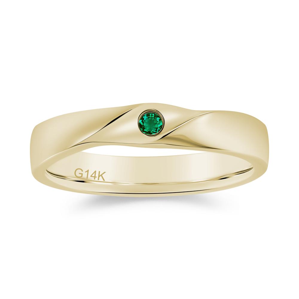 Petite Amethyst Twisted Ring - LUO Jewelry #gemstone_Emerald