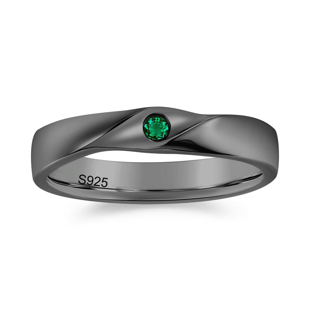 Petite Amethyst Twisted Ring - LUO Jewelry #gemstone_Emerald
