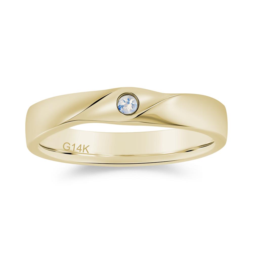Petite Amethyst Twisted Ring - LUO Jewelry #gemstone_Moonstone