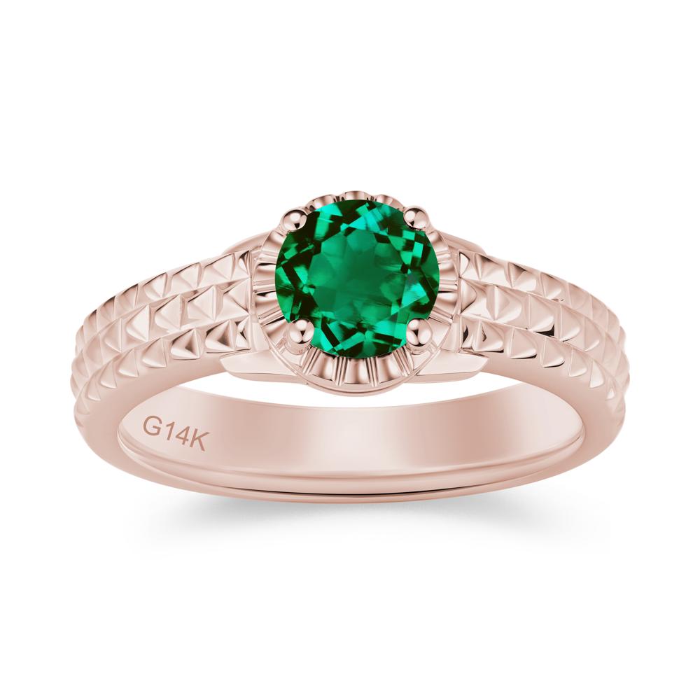 Garnet Statement Unisex Ring - LUO Jewelry #gemstone_Emerald