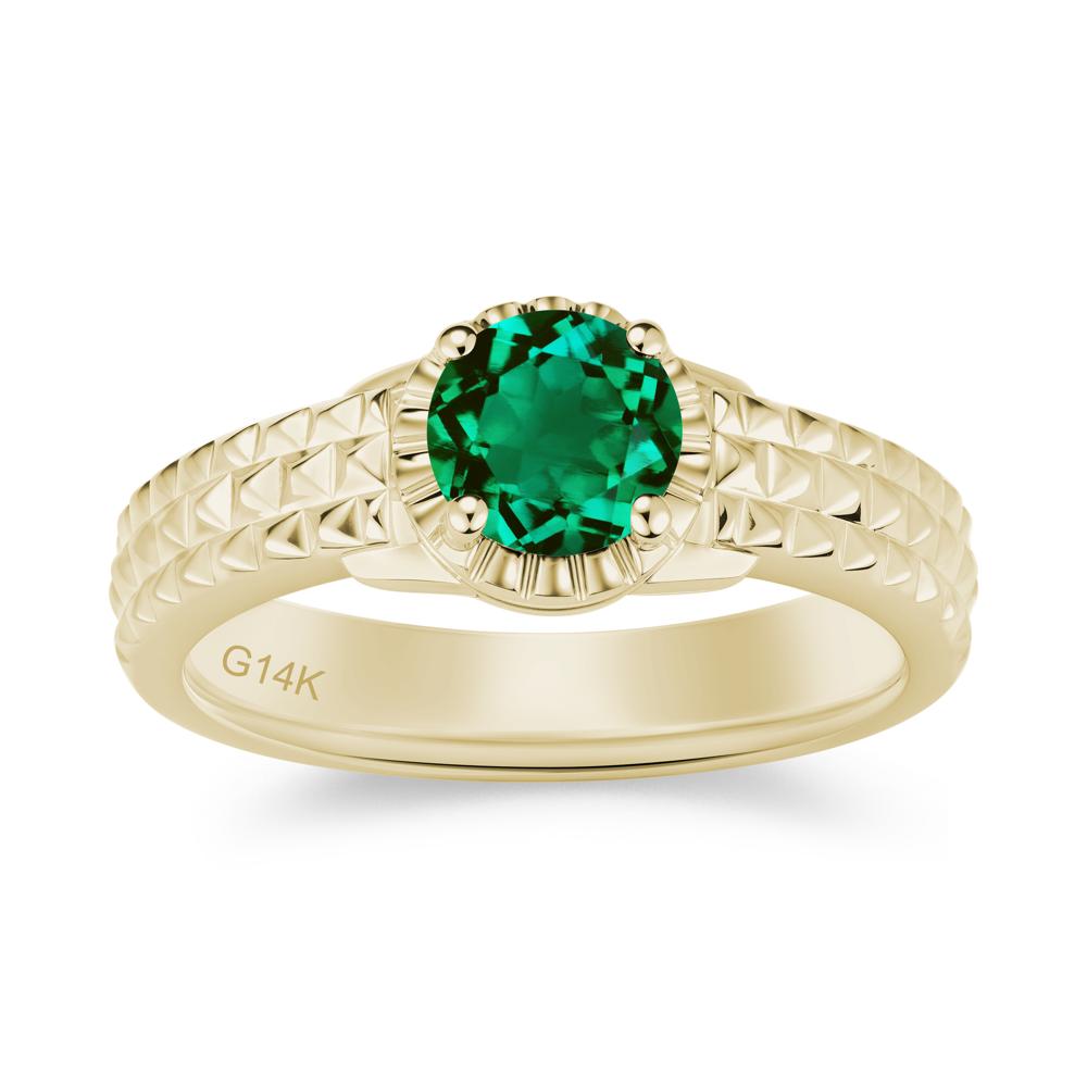 Garnet Statement Unisex Ring - LUO Jewelry #gemstone_Emerald