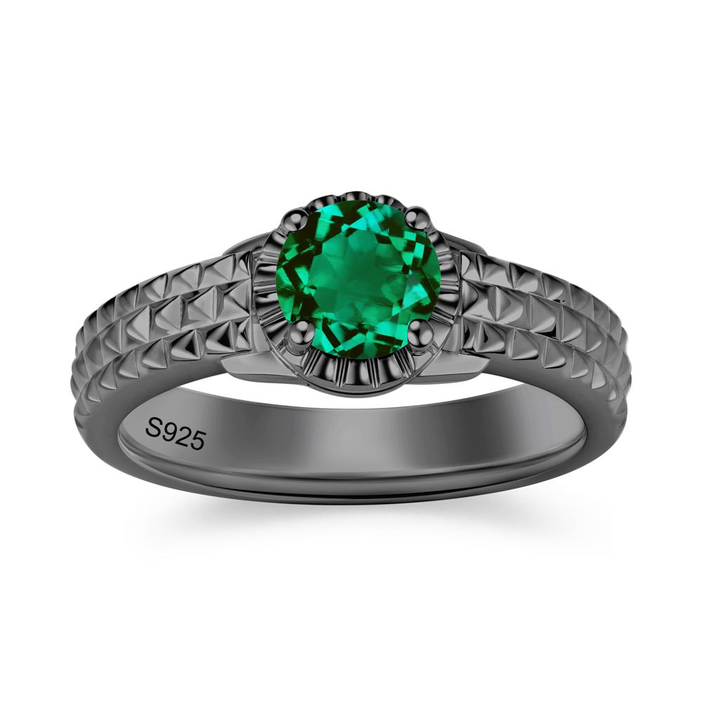 Garnet Statement Unisex Ring - LUO Jewelry #gemstone_Emerald