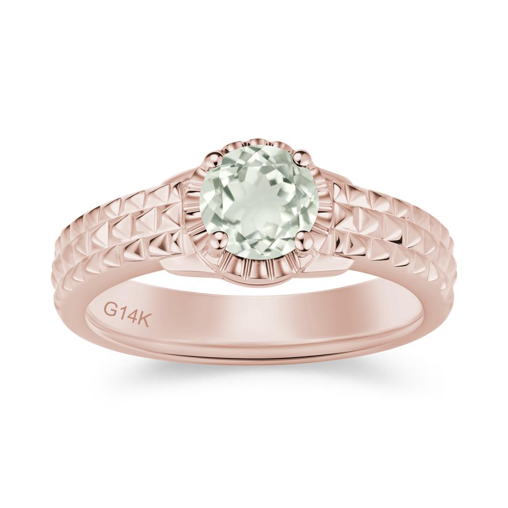 Garnet Statement Unisex Ring - LUO Jewelry #gemstone_Green Amethyst