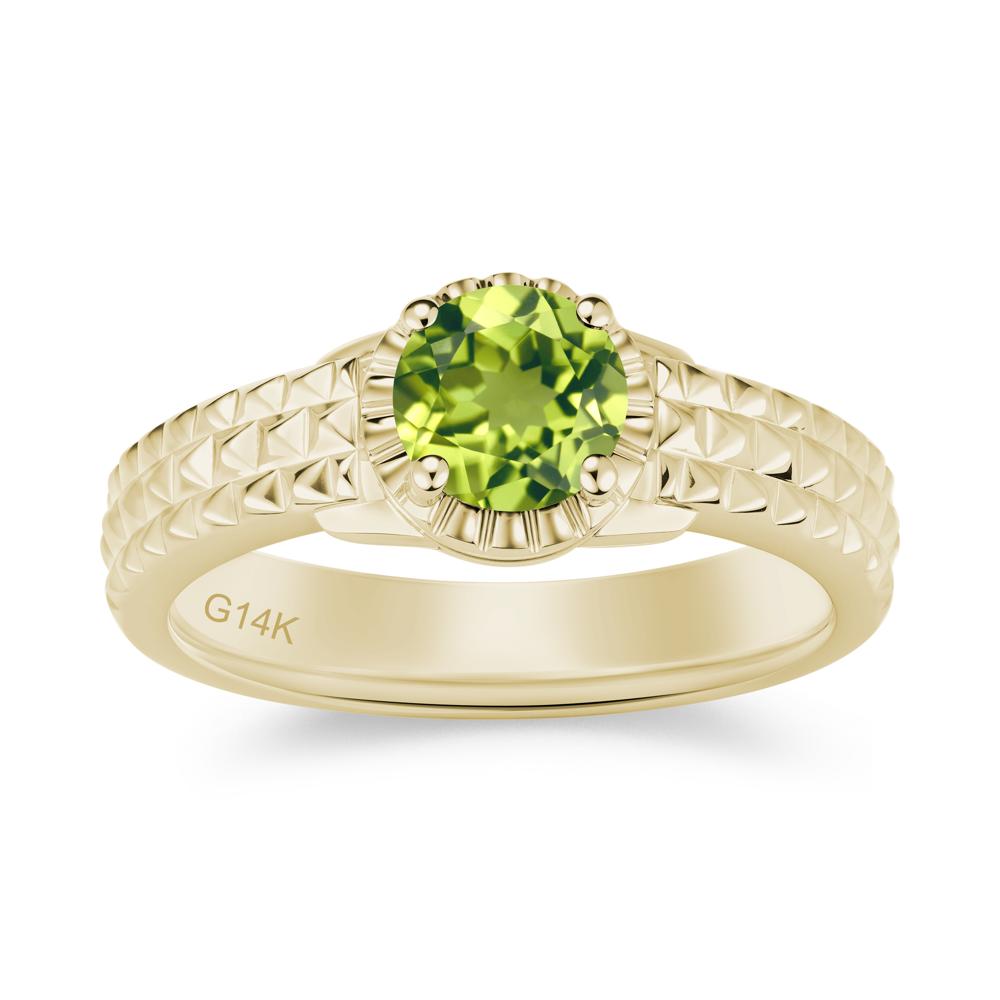 Garnet Statement Unisex Ring - LUO Jewelry #gemstone_Peridot