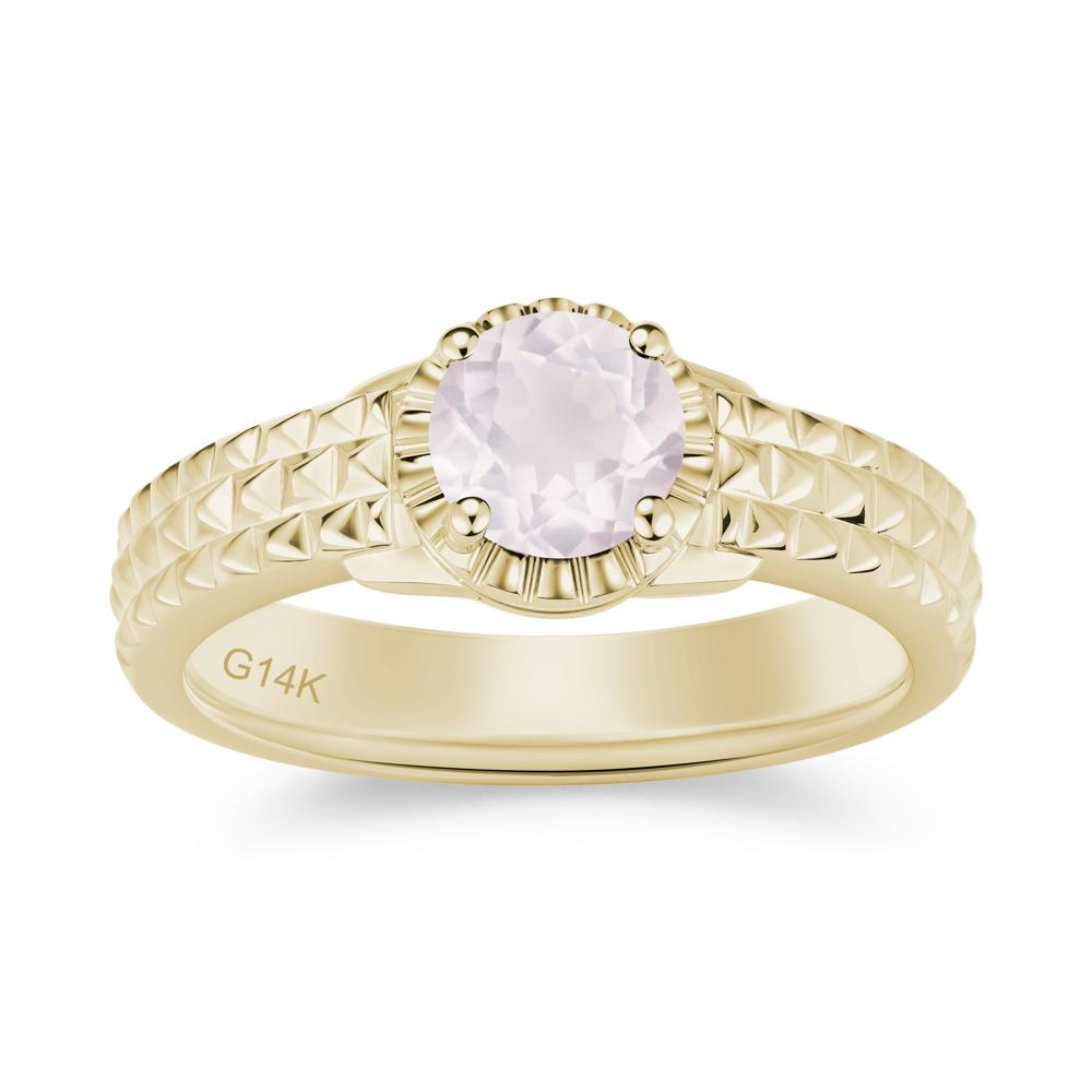 Garnet Statement Unisex Ring - LUO Jewelry #gemstone_Rose Quartz