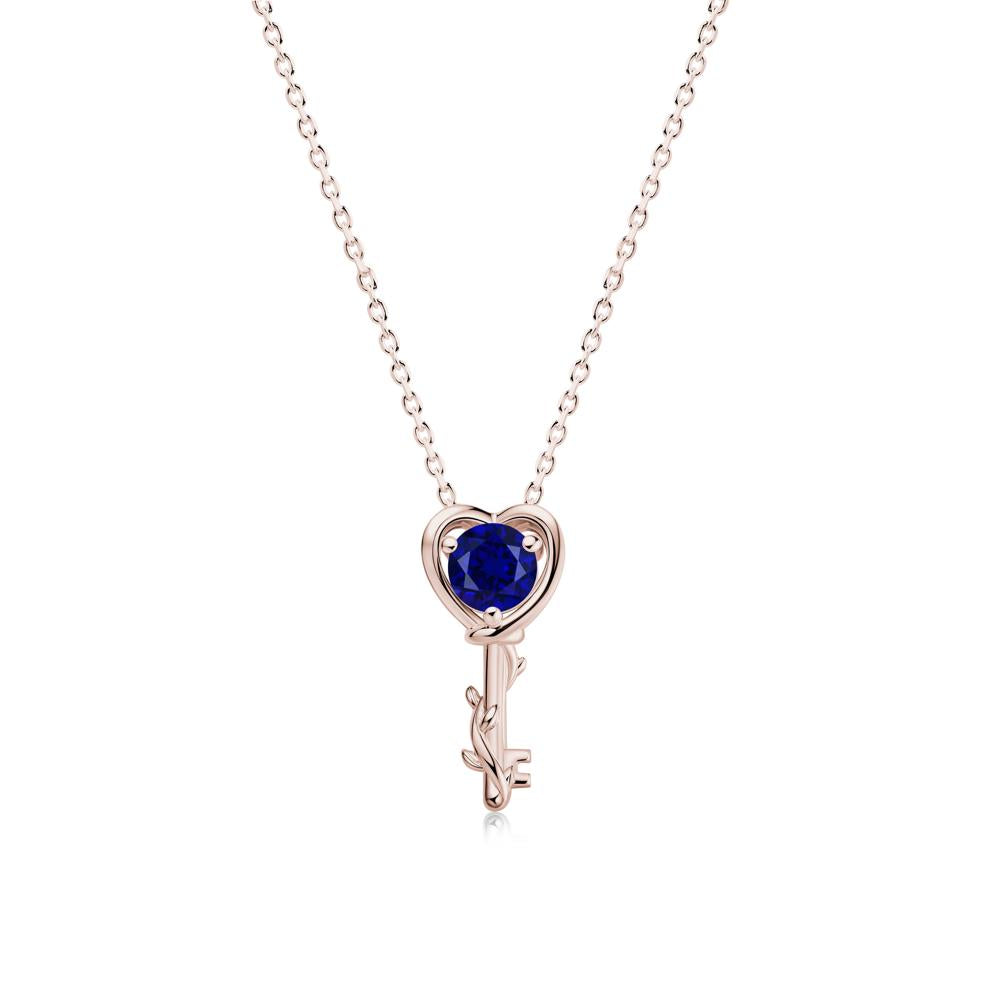 Key Lemon Quartz Leaf Necklace for Women - LUO Jewelry #gemstone_Sapphire