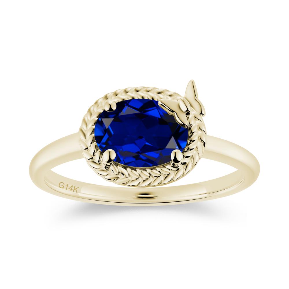 Oval Cut Amethyst Butterfly Promise Ring - LUO Jewelry #gemstone_Sapphire