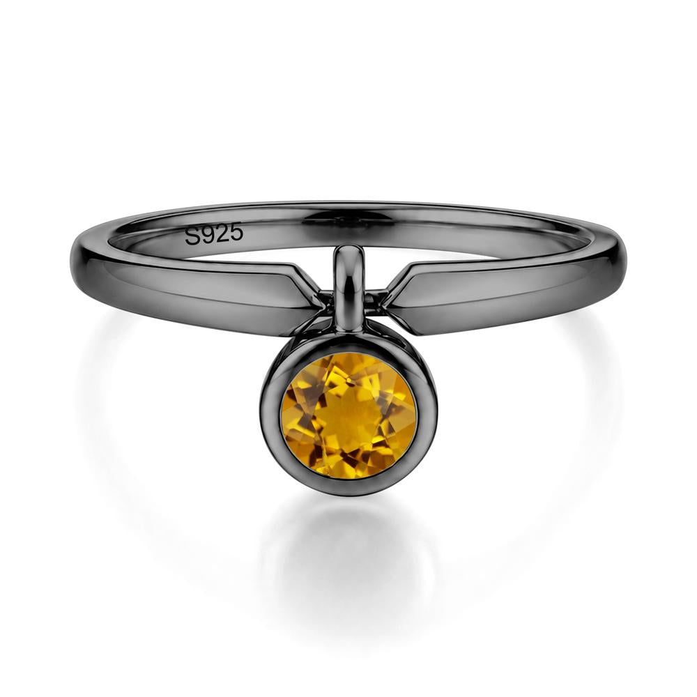 Custom Back Pattern Pink Cubic Zirconia Reversible Ring - LUO Jewelry #gemstone_Citrine