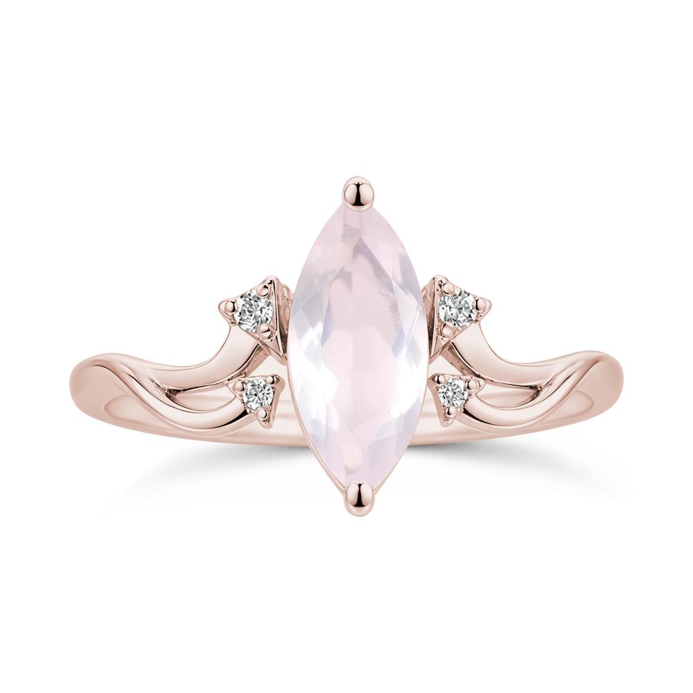 Marquise Cut Alexandrite Arrow Ring - LUO Jewelry #gemstone_Rose Quartz