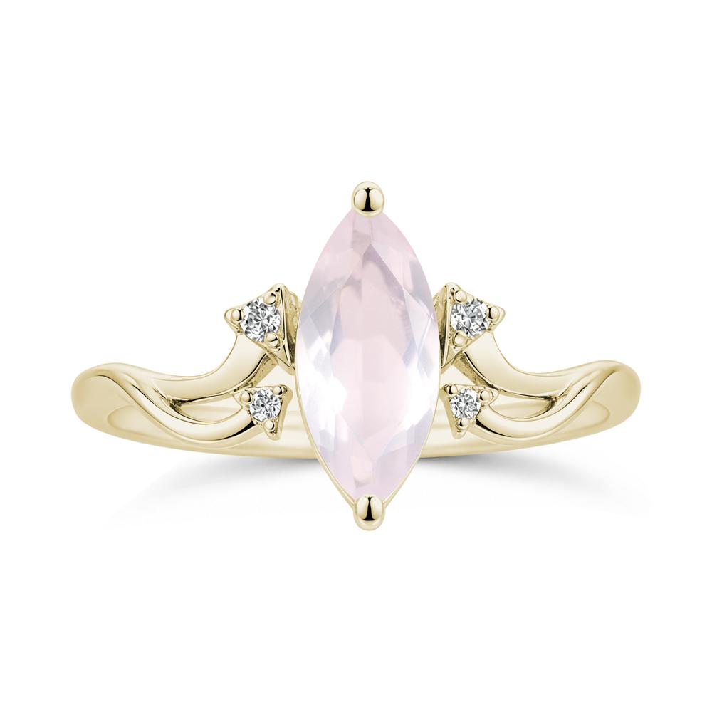 Marquise Cut Alexandrite Arrow Ring - LUO Jewelry #gemstone_Rose Quartz
