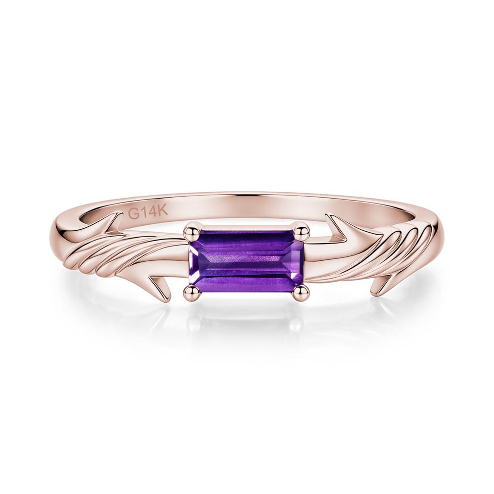 East West London Blue Topaz Twist Kont Ring - LUO Jewelry #gemstone_Amethyst