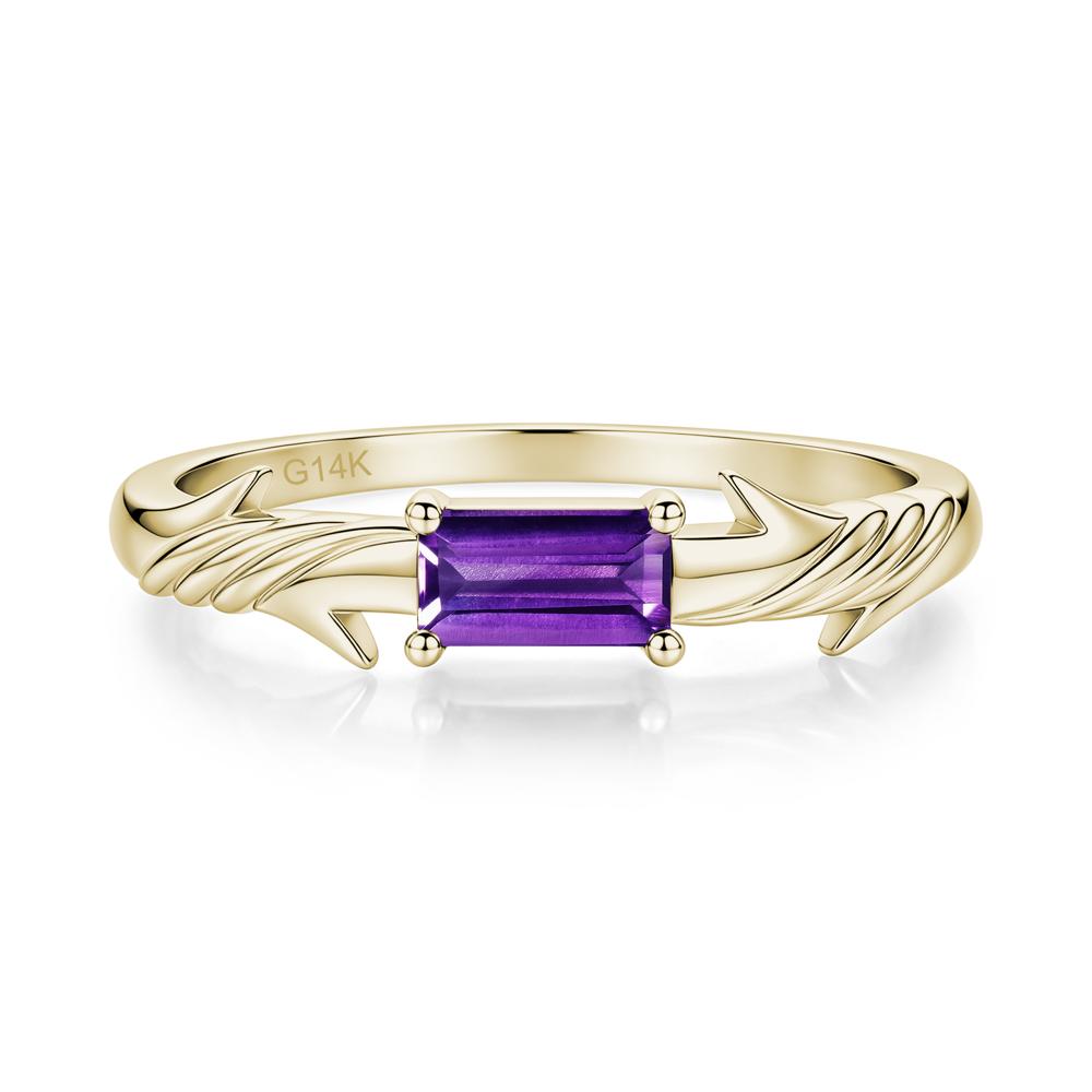 East West London Blue Topaz Twist Kont Ring - LUO Jewelry #gemstone_Amethyst