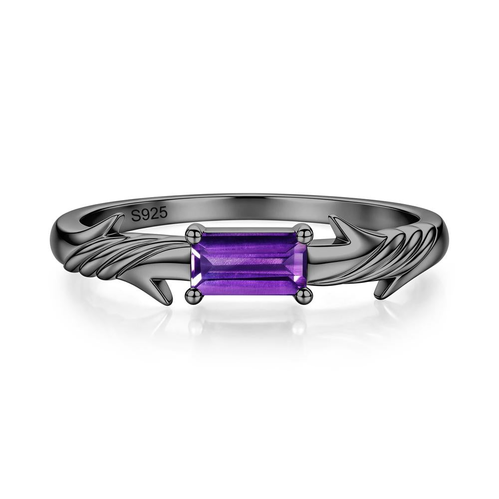 East West London Blue Topaz Twist Kont Ring - LUO Jewelry #gemstone_Amethyst