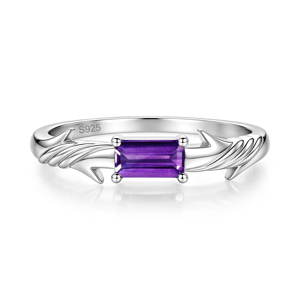East West London Blue Topaz Twist Kont Ring - LUO Jewelry #gemstone_Amethyst