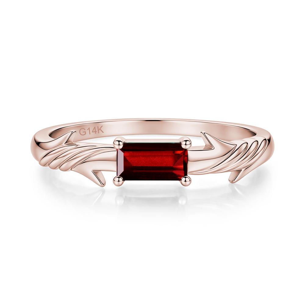 East West London Blue Topaz Twist Kont Ring - LUO Jewelry #gemstone_Garnet